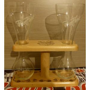 Duo Kwak glass & support