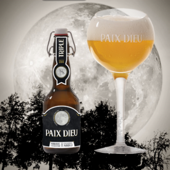 PAIX DIEU BEER BREWED BY THE FULL MOON.