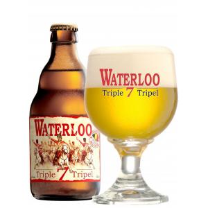 Waterloo Triple 33cl & glass