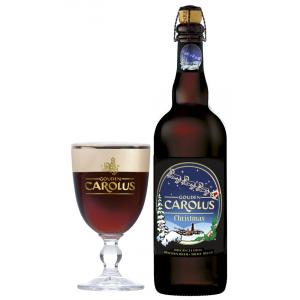 Gouden Carolus Christmas 75cl & glass