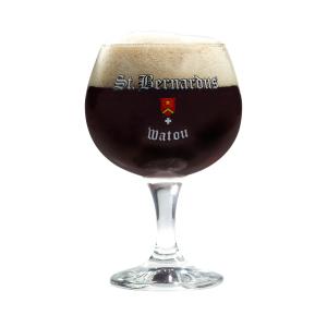 St Bernadus Christmas Ale glass