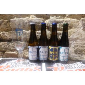 Spits pack 4x33cl + glass 33... Spits pack 4x33cl + glass 33...